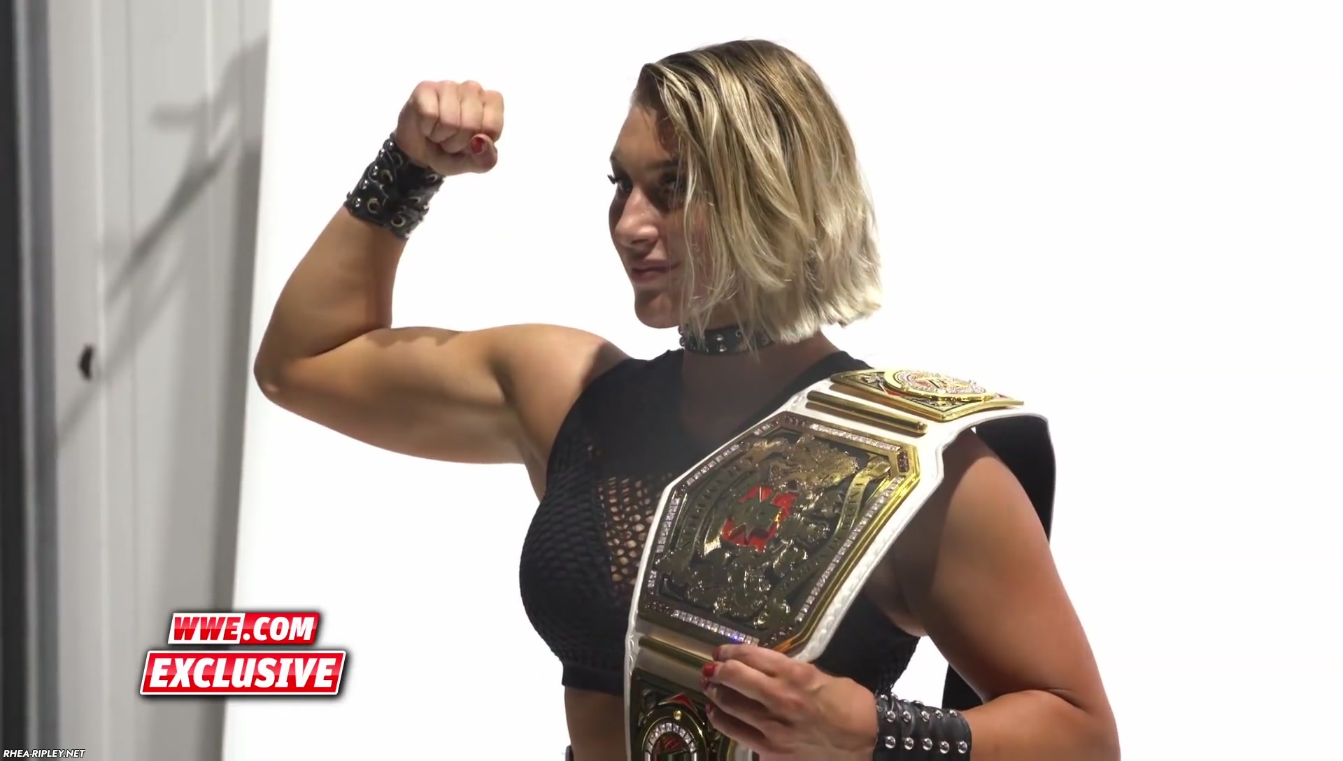 Rhea Ripley does her first photoshoot as NXT UK Women's Champion NXT UK ...